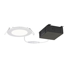 4-Inch Shallow Canless LED Recessed Light 3000K 650LM - IC and Airtight