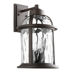 Winston Oiled Bronze Outdoor Wall Light by Quorum Lighting