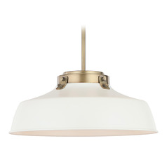 Oakwood 18-Inch Pendant in Warm White by Capital Lighting