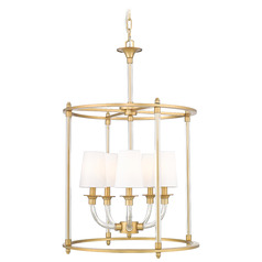 Z-Lite Katerina Rubbed Brass Mini-Chandelier
