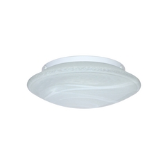 Flushmount Light Marble Glass by Besa Lighting