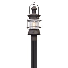 Atkins 21-Inch Heritage Bronze Post Light by Troy Lighting