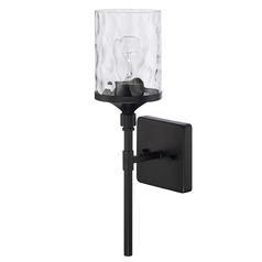 Colton 17.25-Inch Matte Black Sconce by HomePlace by Capital Lighting