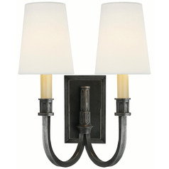 Visual Comfort Signature Collection Thomas O'brien Modern Library Bronze Sconce
