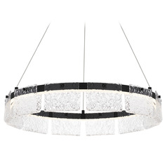 Quoizel Lighting Alice Matte Black LED Pendant Light