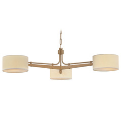 Troy Lighting Mailo Patina Brass LED Chandelier