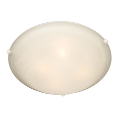 Malibu White Flush Mount by Maxim Lighting