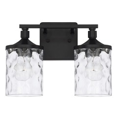 Colton 13-Inch Matte Black Bath Light by HomePlace by Capital Lighting