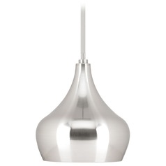Kiss LED Brushed Nickel LED Mini Pendant by Progress Lighting