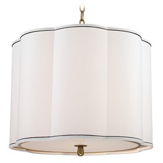 Sweeny 4-Light Pendant in Aged Brass by Hudson Valley Lighting