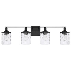Colton 33.50-Inch Matte Black Bath Light by HomePlace by Capital Lighting