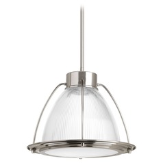 Coastal LED Pendant in Brushed Nickel by Progress Lighting