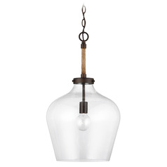Boland 14-Inch Pendant in Bronze by Capital Lighting