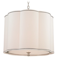 Sweeny 4-Light Pendant in Polished Nickel by Hudson Valley Lighting