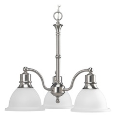 Madison 22-Inch Chandelier in Brushed Nickel by Progress Lighting