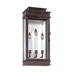 Vintage 24-Inch Outdoor Wall Light in Vintage Bronze by Troy Lighting