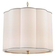 Sweeny 5-Light Pendant in Aged Brass by Hudson Valley Lighting