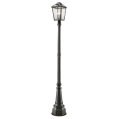 Bayland Oil Rubbed Bronze Post Light by Z-Lite
