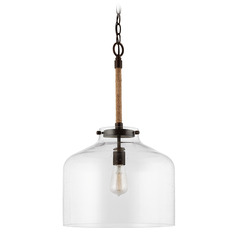 Corde 14-Inch Pendant in Bronze by Capital Lighting