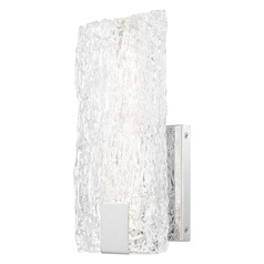 Winter LED Wall Sconce in Polished Chrome by Quoizel Lighting