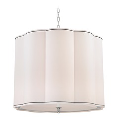 Sweeny 5-Light Pendant in Polished Nickel by Hudson Valley Lighting