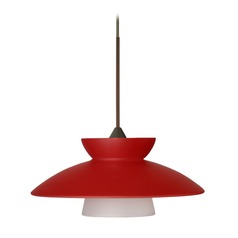 Besa Lighting Trilo Bronze Mini-Pendant Light