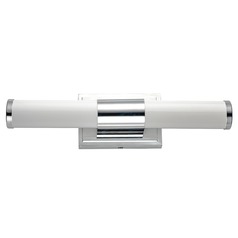 Optic Polished Chrome LED Vertical Bathroom Light by Maxim Lighting