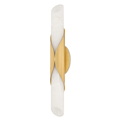 Corbett Lighting Camilla Vintage Polished Brass LED Sconce