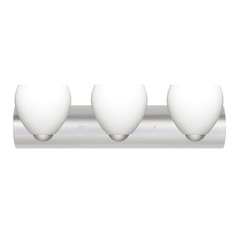 Besa Lighting Bolla Satin Nickel LED Bathroom Light