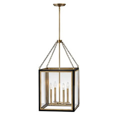 Shaw 31.50-Inch High Pendant in Black by Hinkley Lighting