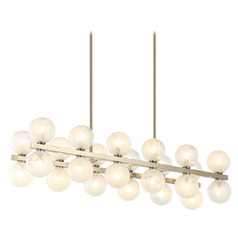 Matteo Lighting Nimbus Champagne Gold LED Island Light