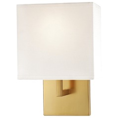 11.25-Inch Wall Sconce in Honey Gold by George Kovacs