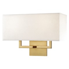 Double Wall Sconce in Honey Gold by George Kovacs