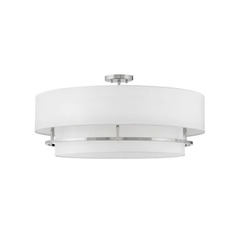 Graham Convertible Semi-Flush in Polished Nickel by Hinkley Lighting
