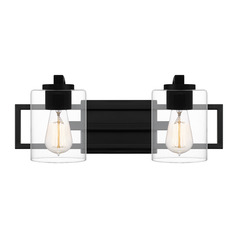 Lansdowne Bathroom Light in Matte Black by Quoizel Lighting