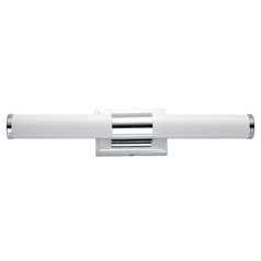 Optic Polished Chrome LED Vertical Bathroom Light by Maxim Lighting