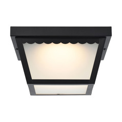 Black LED Flush Mount by Nuvo Lighting