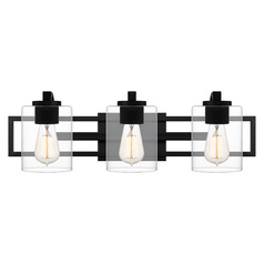 Lansdowne Bathroom Light in Matte Black by Quoizel Lighting