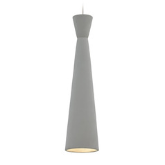 Windsor 12V LED Pendant in Concrete & Antique Bronze by Visual Comfort Modern