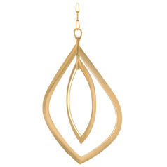 Corbett Lighting Arles Vintage Brass LED Pendant Light