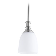 Richmond Satin Nickel Mini Pendant by Quorum Lighting