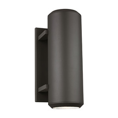 Sean Lavin Aspenti 14-Inch LED Outdoor Wall Light in Bronze by Visual Comfort Modern