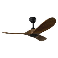 Visual Comfort Fan Collection Maverick Smart 44 Midnight Black Ceiling Fan Without Light