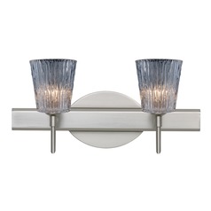 Besa Lighting Nico Satin Nickel LED Bathroom Light