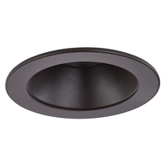 4-Inch Adjustable GU10 Reflector Trim in Bronze by Recesso Lighting