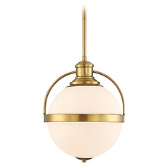 Westbourne Warm Brass Pendant by Savoy House