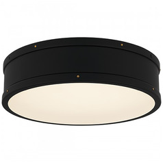 Quoizel Lighting Quoizel Flush Mount Matte Black LED Flushmount Light