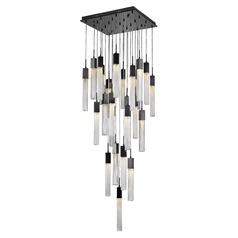 Boa Dark Bronze LED  Multi-Light Pendant by Avenue Lighting