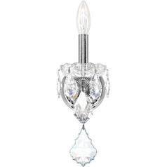 Century Polished Silver Sconce by Schonbek Lighting