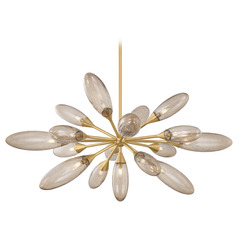 Corbett Lighting Cordoba Vintage Brass LED Chandelier